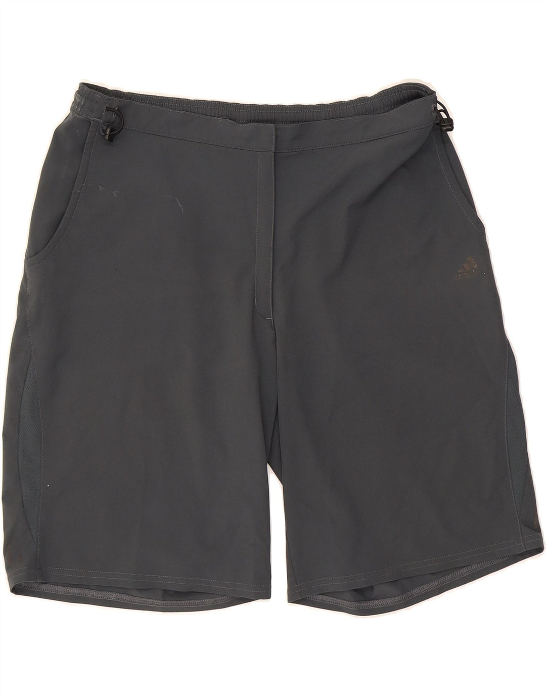 ADIDAS Womens Chino Shorts UK 18 XL W36  Grey Polyester Vintage Adidas and Second-Hand Adidas from Messina Hembry 