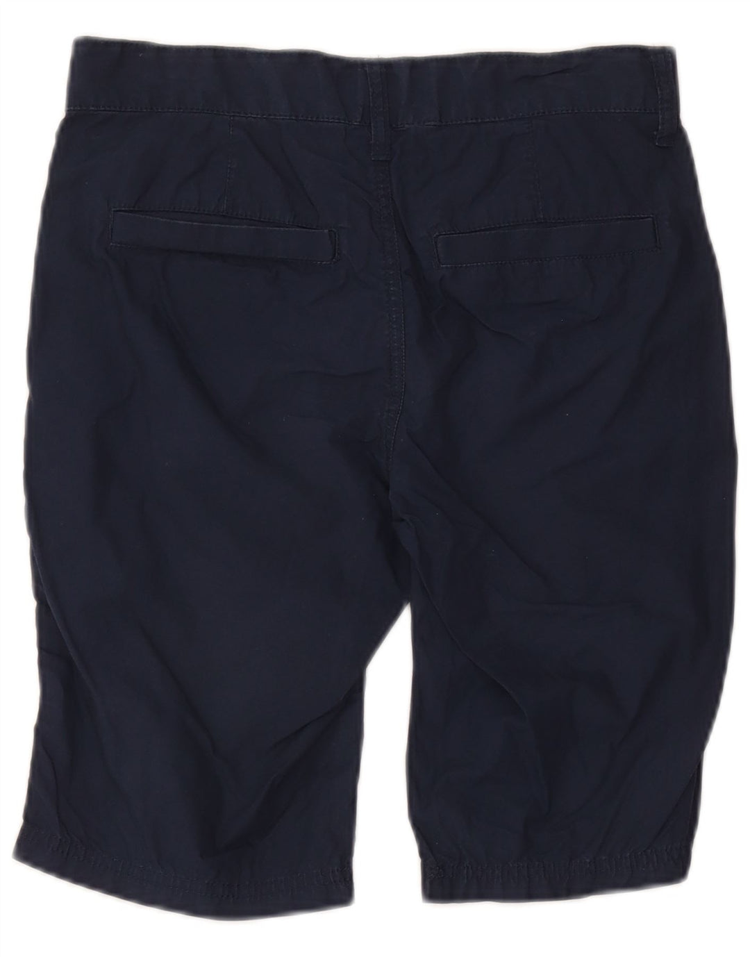 Benetton Herre Chino Shorts W30 Medium Navy Blue
