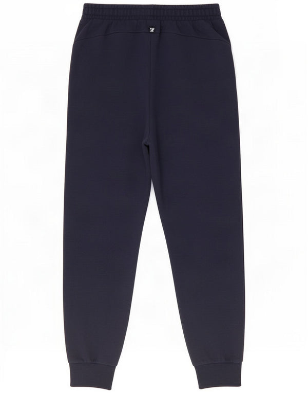 Puma Grafisk træningsdragt Bukser til kvinder Joggers UK 10 Small Navy Blue