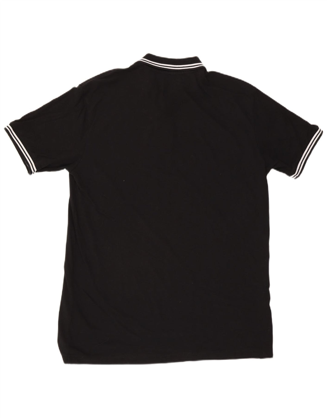 Kappa herre poloshirt 3XL sort stribet bomuld