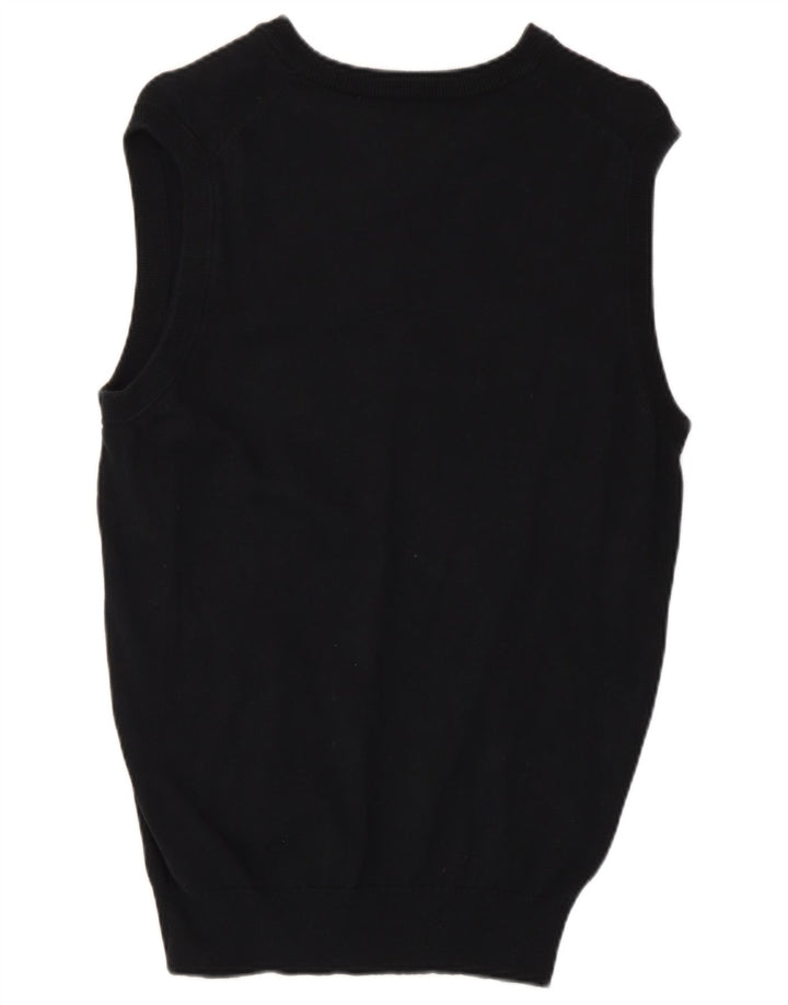 Chaps Herrevest Tank Top Lille Sort Bomuld
