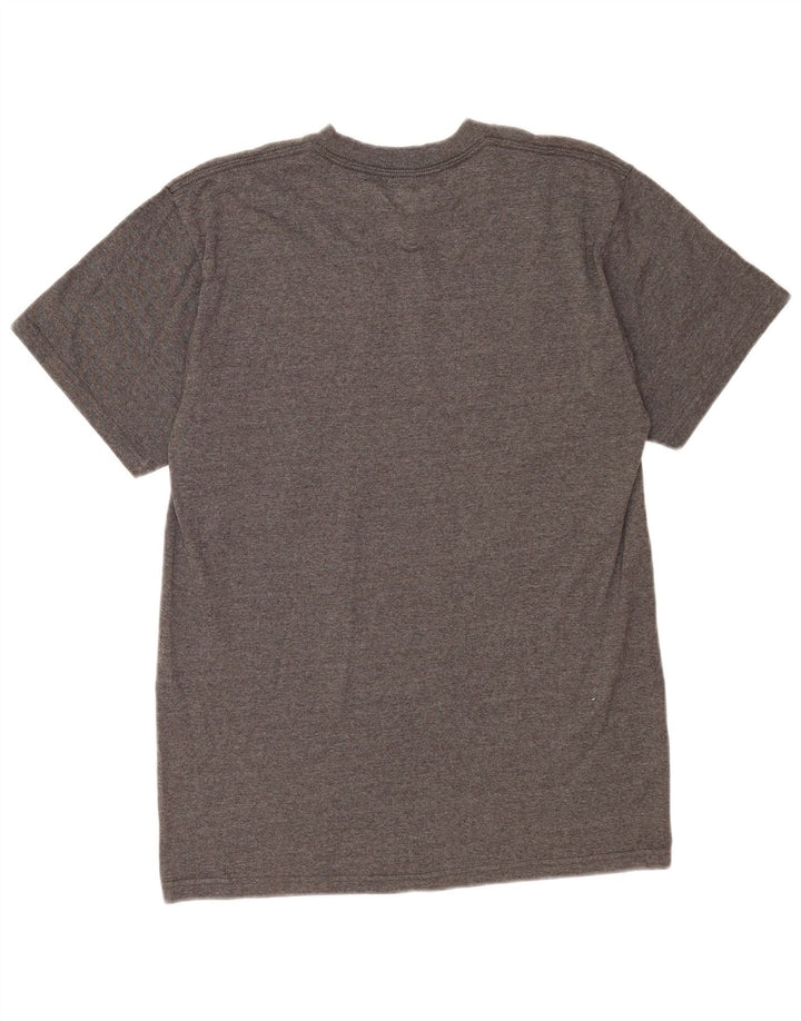 Majestic Herre Giants grafisk T-shirt top mellemgrå bomuld