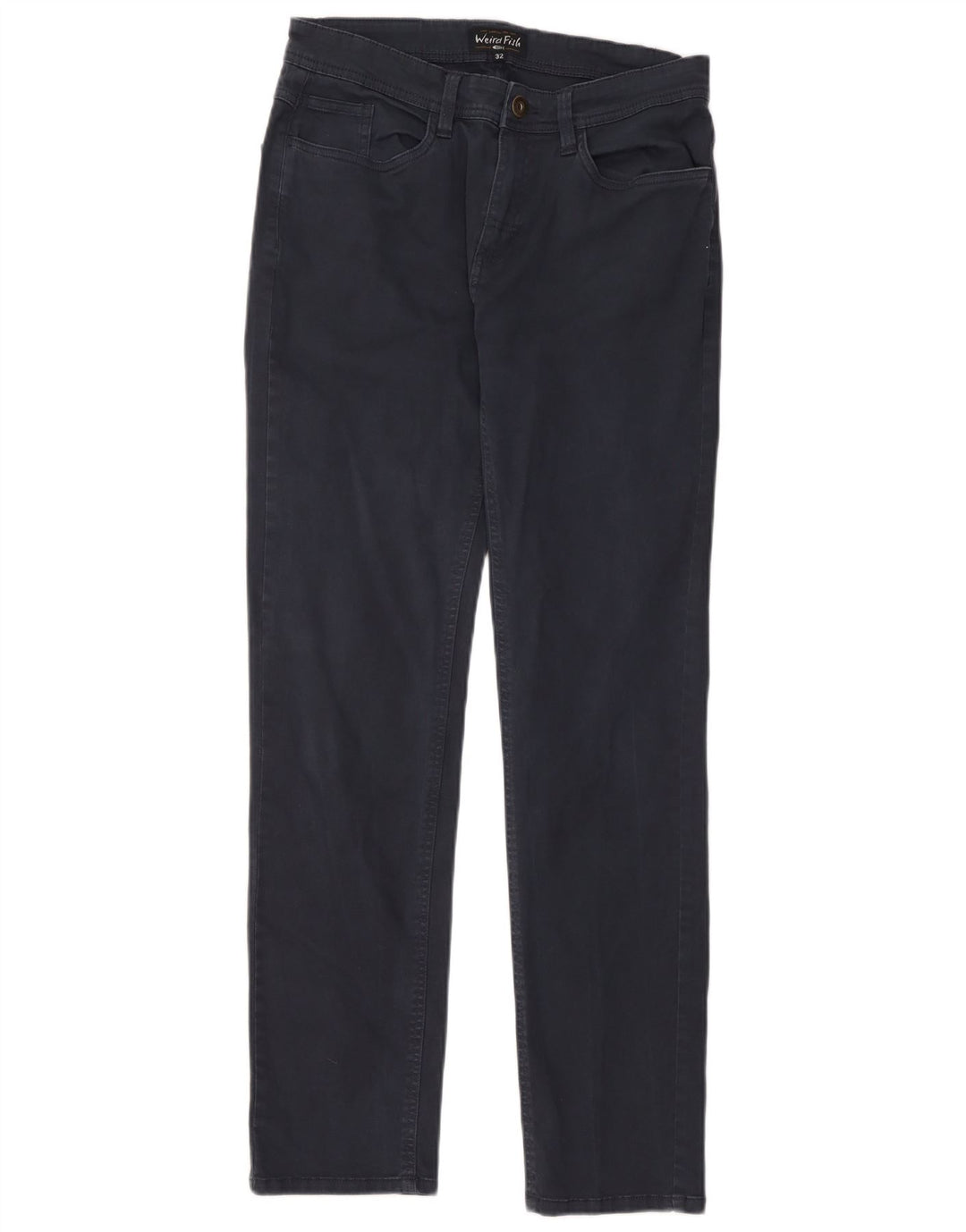 Weird Fish Herre Slim Casual Bukser W32 L31 Marineblå