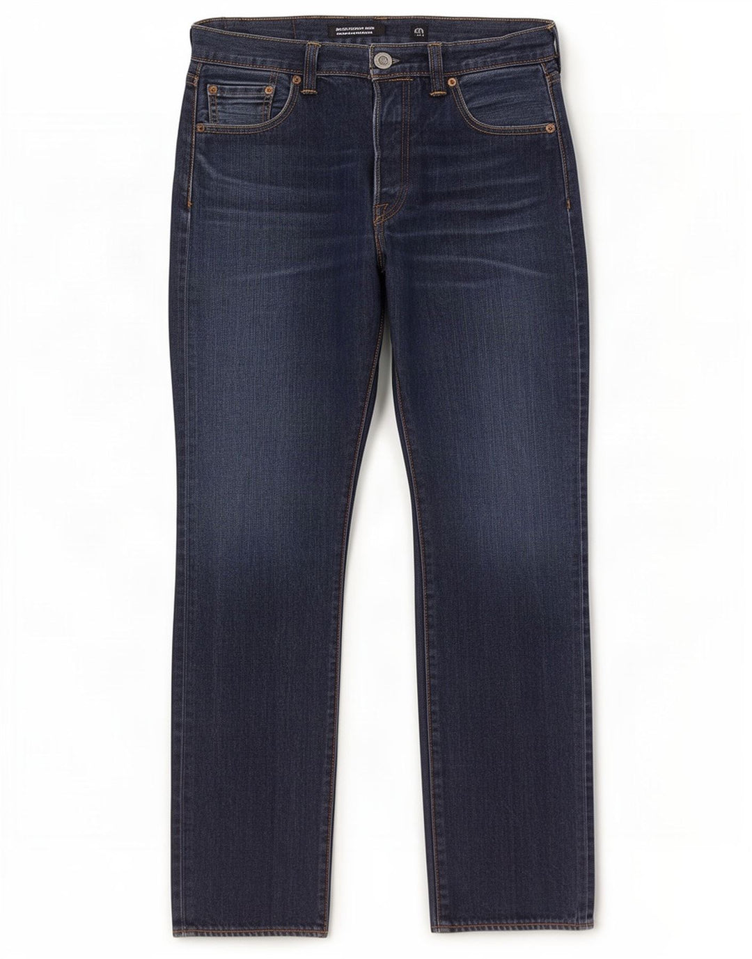 Levi's Herre 501 Straight Jeans W30 L30 Marineblå Bomuld