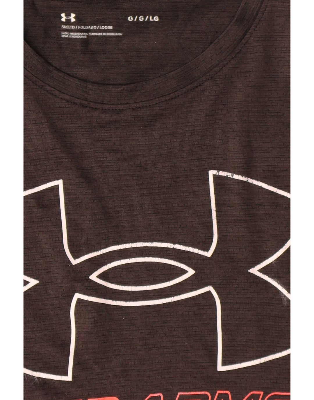 Under Armour Herre Grafisk T-Shirt Top Stor Sort