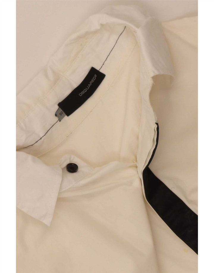 Dsquared2 Herreskjorte IT 50 Medium Hvid