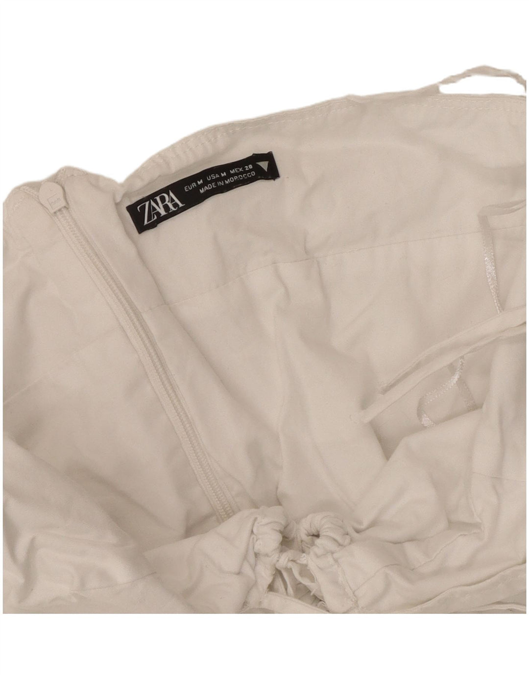 Zara Dame Sundress UK 12 Medium White