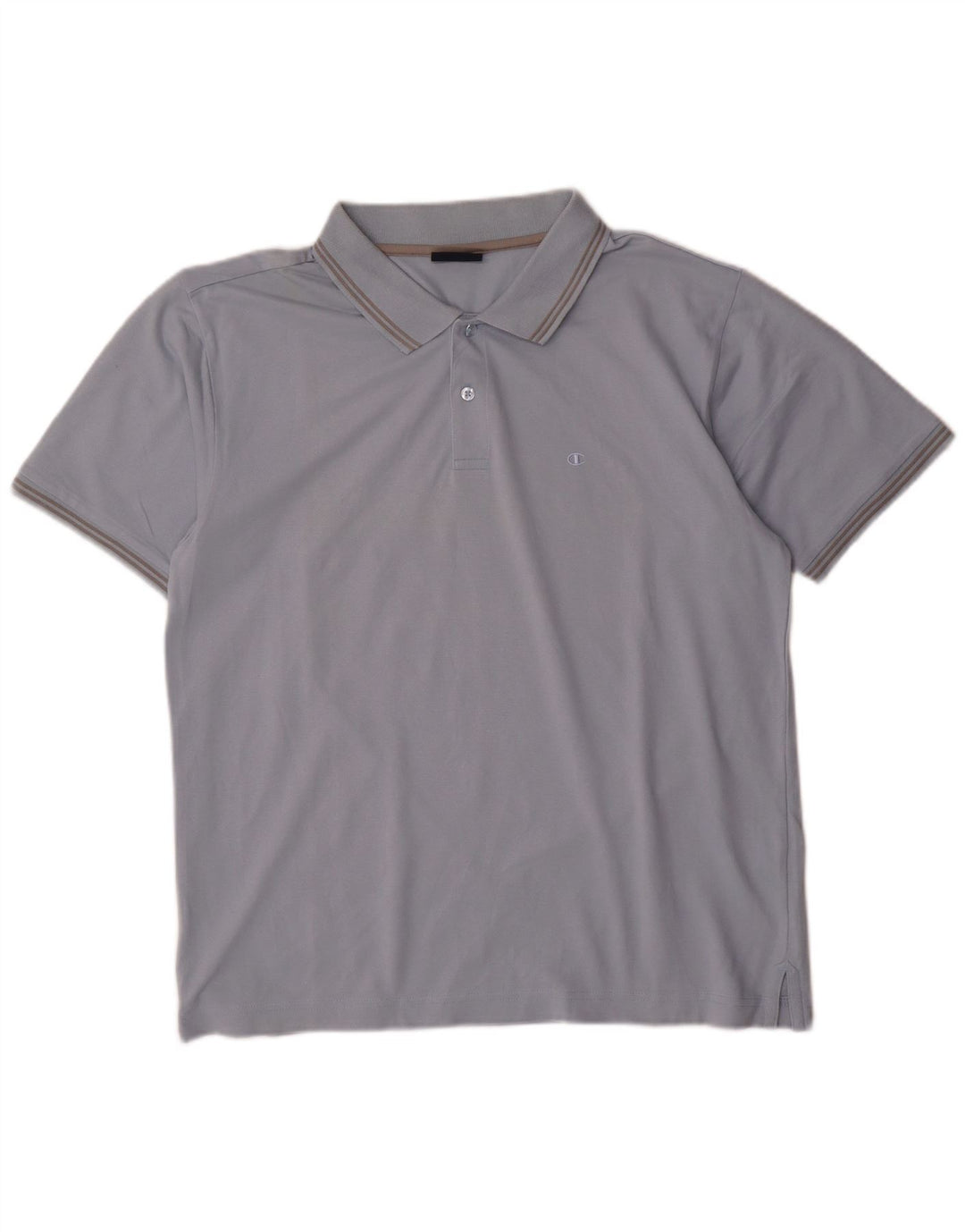 Champion herre poloshirt mellemblå bomuld