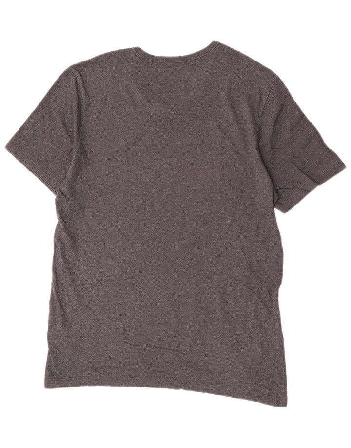 Hugo Boss Herre T-Shirt Top Medium Grey Bomuld