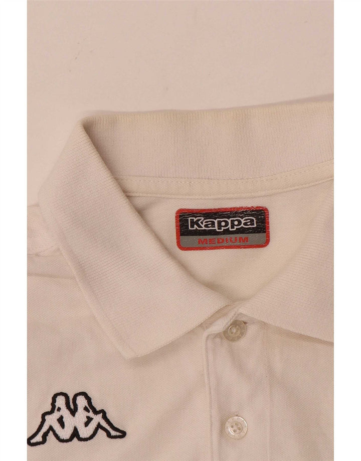 Kappa Herre Polo Shirt Medium White