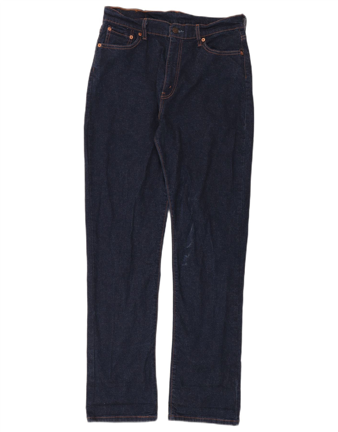 Levi's Herre 583 Straight Jeans W33 L32 Marineblå Bomuld