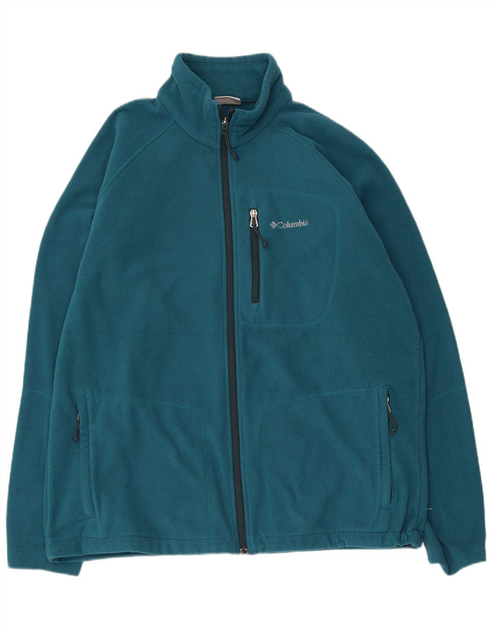 Columbia Herre Fleecejakke UK 40 Large Blue