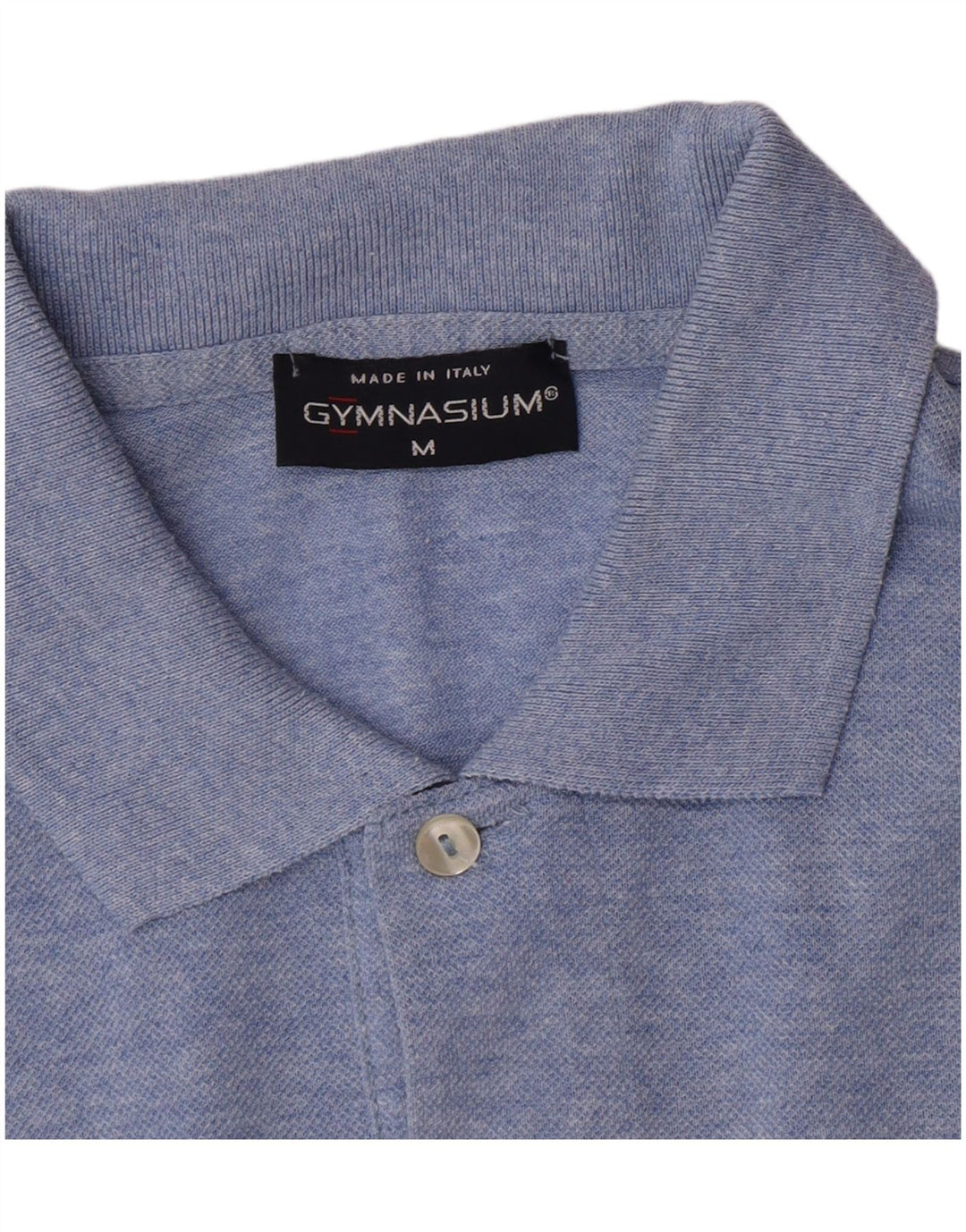 Gymnasium Herre kortærmet poloshirt Medium Blue