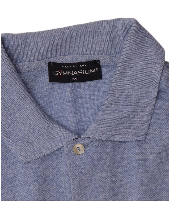 Gymnasium Herre kortærmet poloshirt Medium Blue