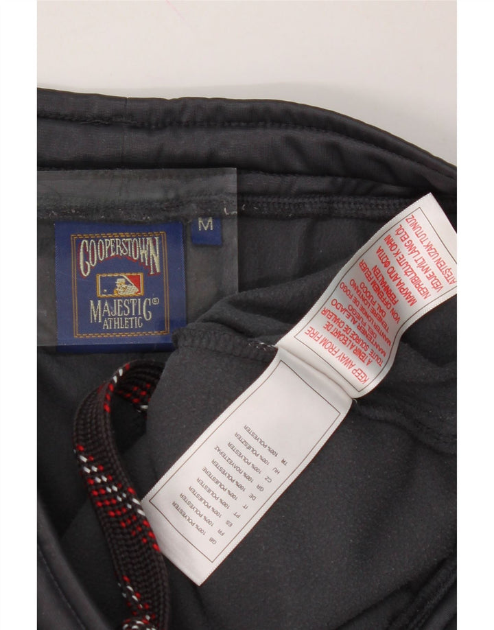 MAJESTIC Mens Cooperstown Graphic Tracksuit Trousers Joggers Medium  Grey Vintage Majestic and Second-Hand Majestic from Messina Hembry 