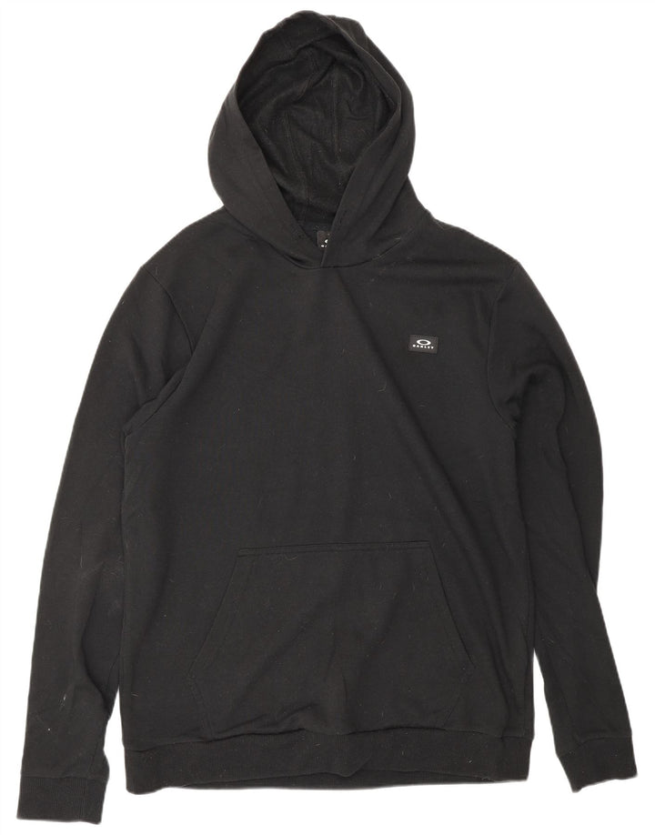 OAKLEY Herre Regular Fit Hættetrøje Jumper Medium Sort Polyester