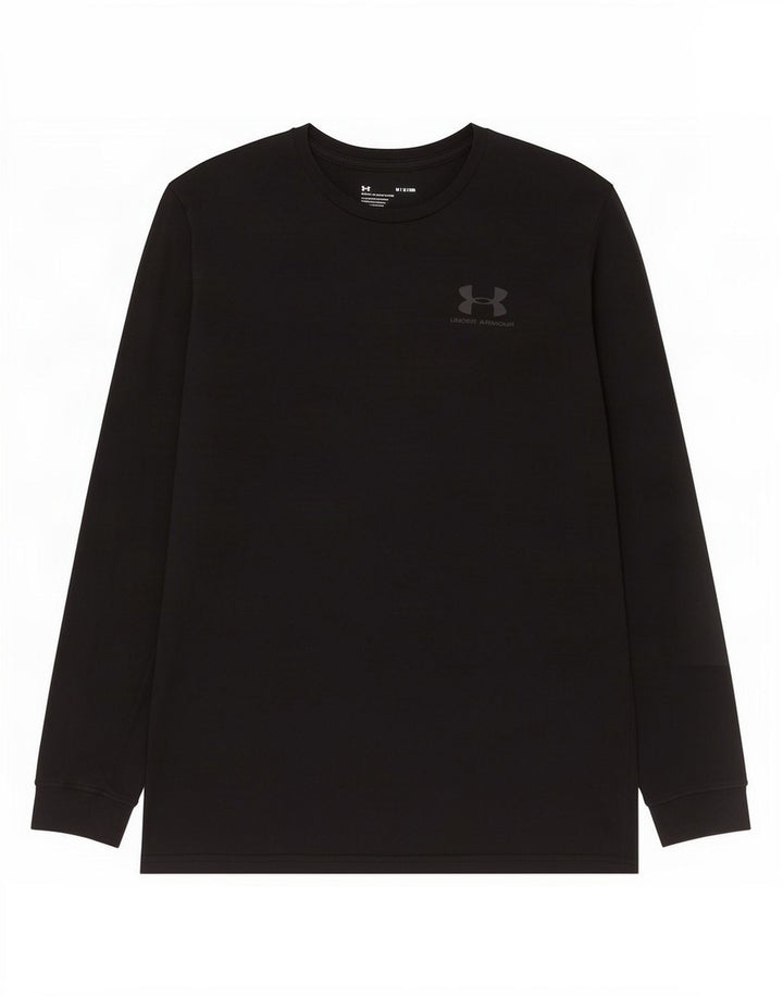 Under Armour Herre Top Langærmet Medium Sort