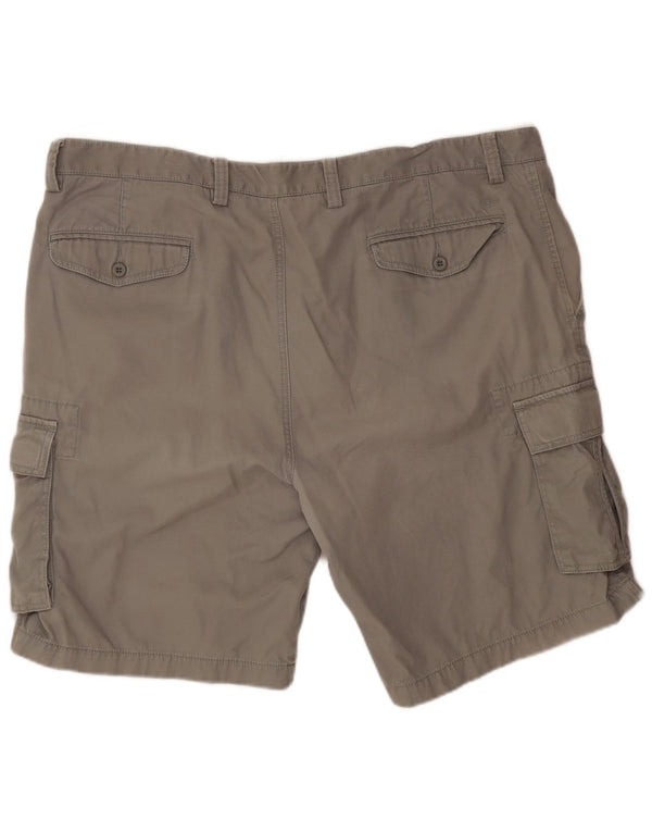 Dockers Herre Cargo Shorts W44 2XL Grå Bomuld