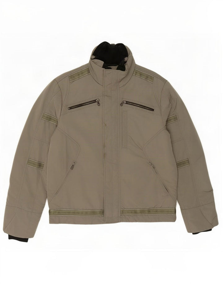 Trussardi Jeans Dame Utility Jacket IT 50 Large Grå Polyester