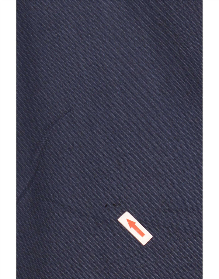 Marks & Spencer Herre Regular Fit Suit Bukser W34 L33 Marineblå polyester