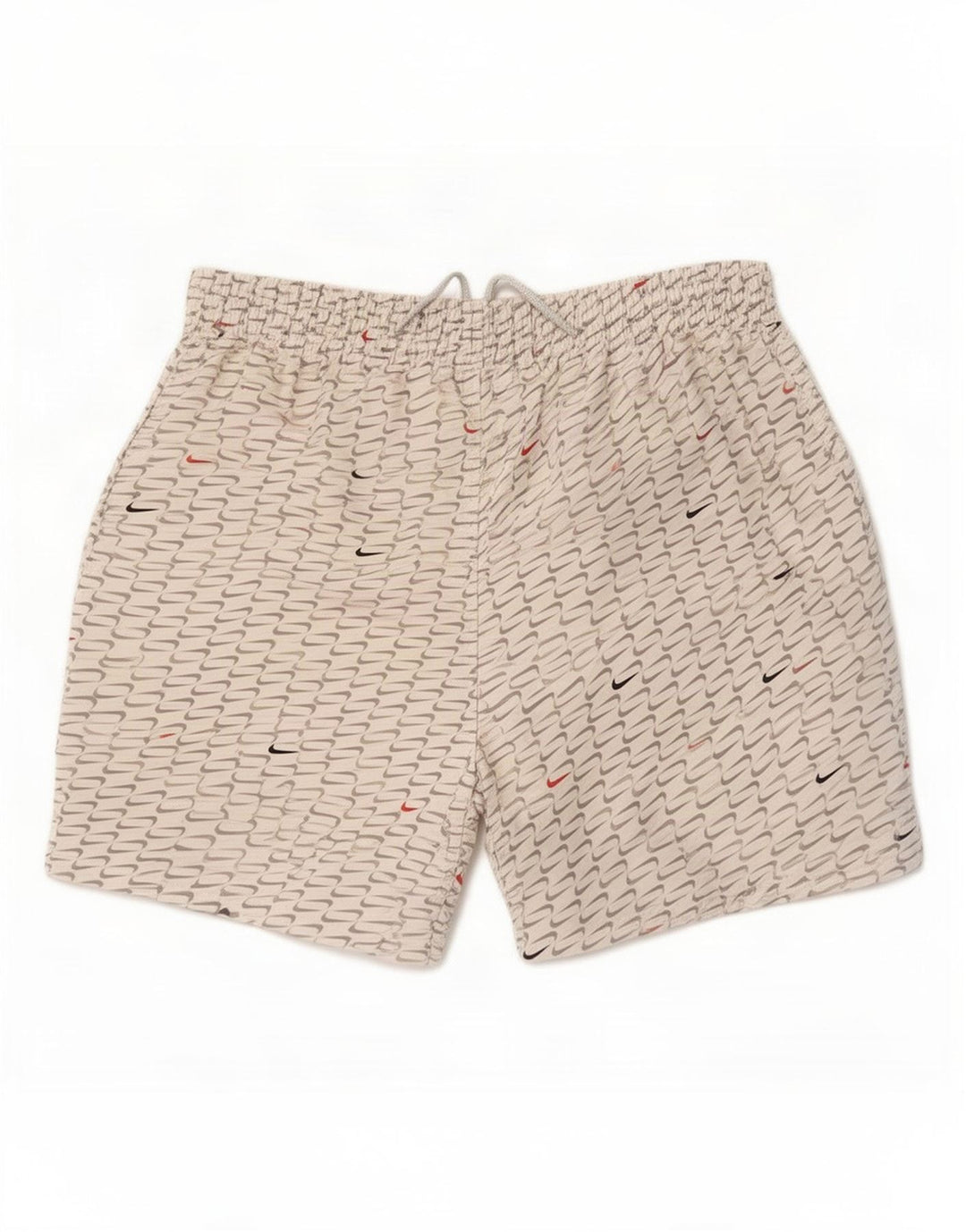 Nike Herre grafiske sportsshorts Medium hvid polyester