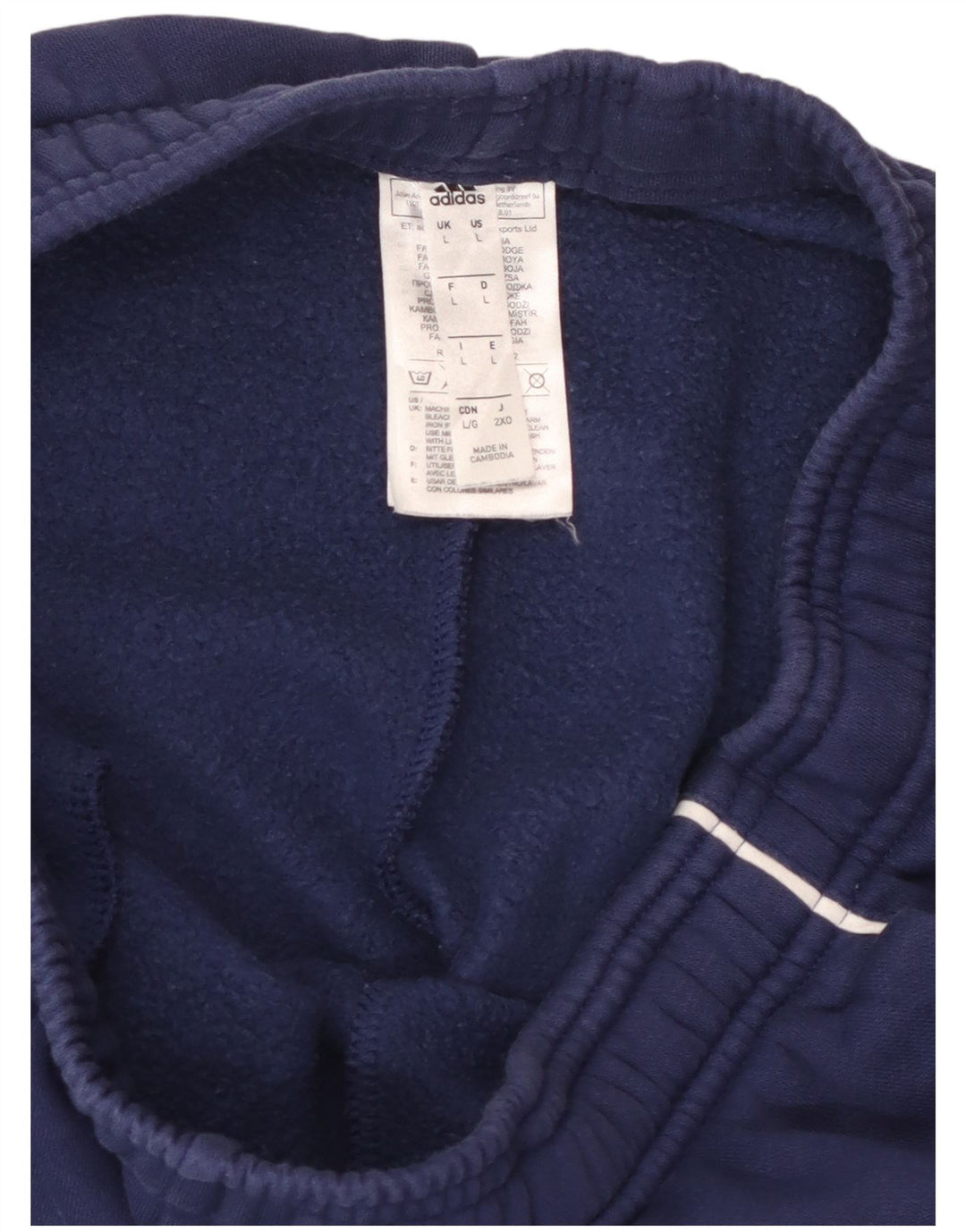 ADIDAS Træningsdragt bukser til mænd Joggers Store marineblå bomuld