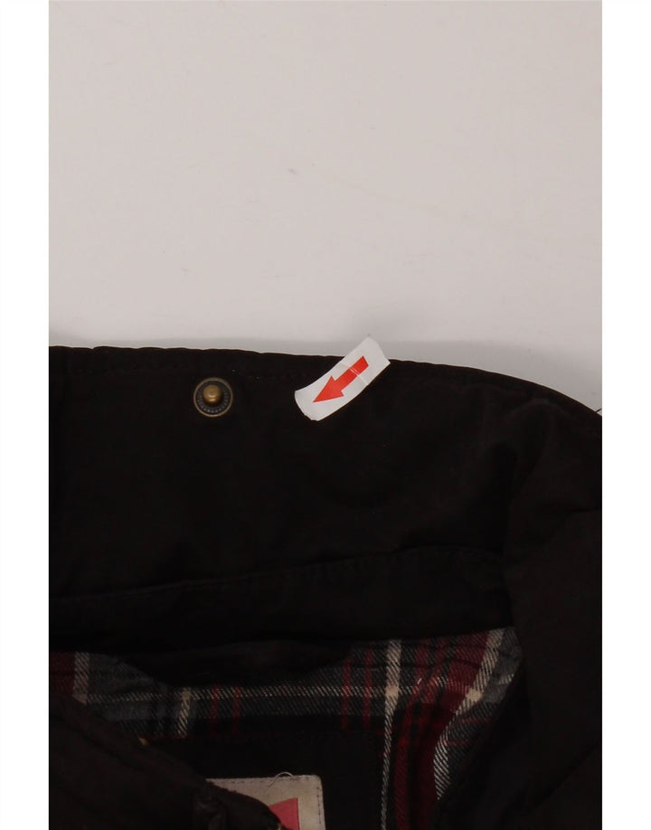 Weird Fish Dame polstret jakke UK 10 Small Brown Polyester