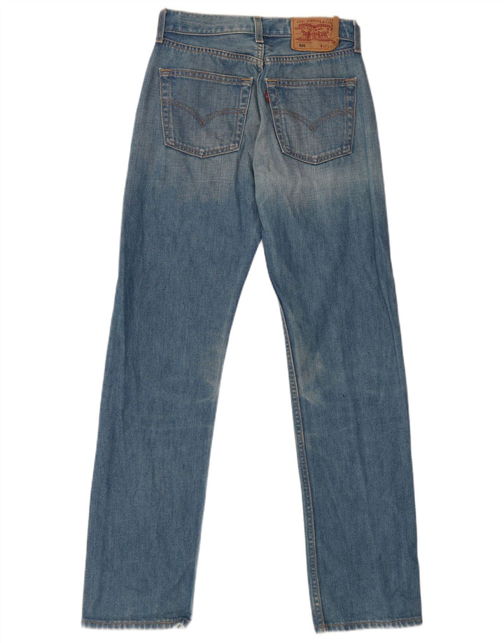 Levi's Herre 501 lige jeans W27 L32 blå bomuld