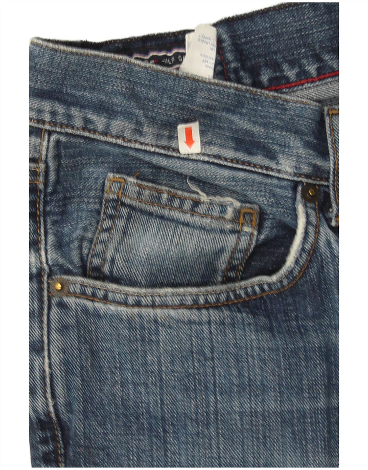 Tommy Hilfiger Lige Jeans til kvinder W32 L30 Blå Bomuld
