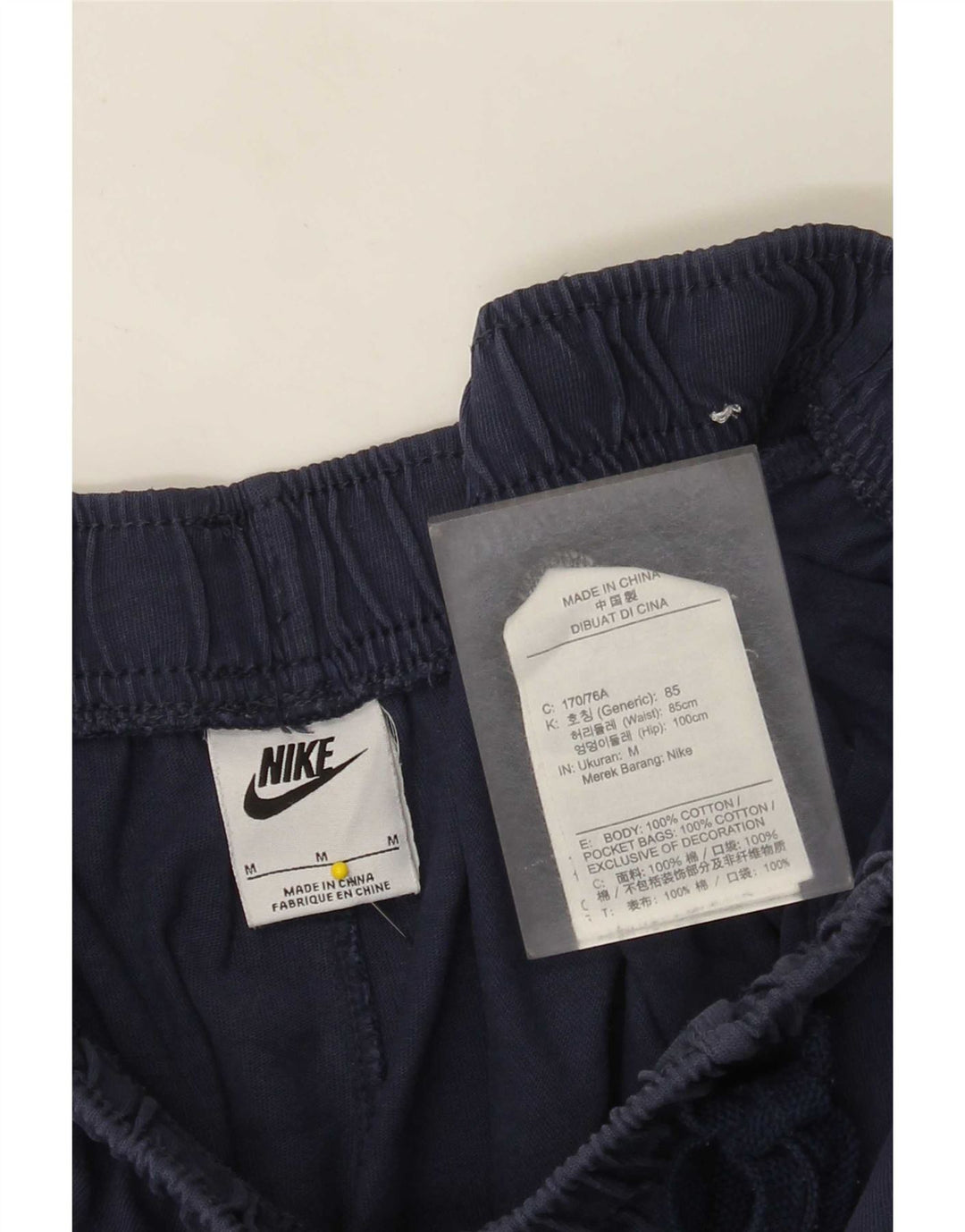 Nike Sportshorts til mænd Medium Navyblå Bomuld