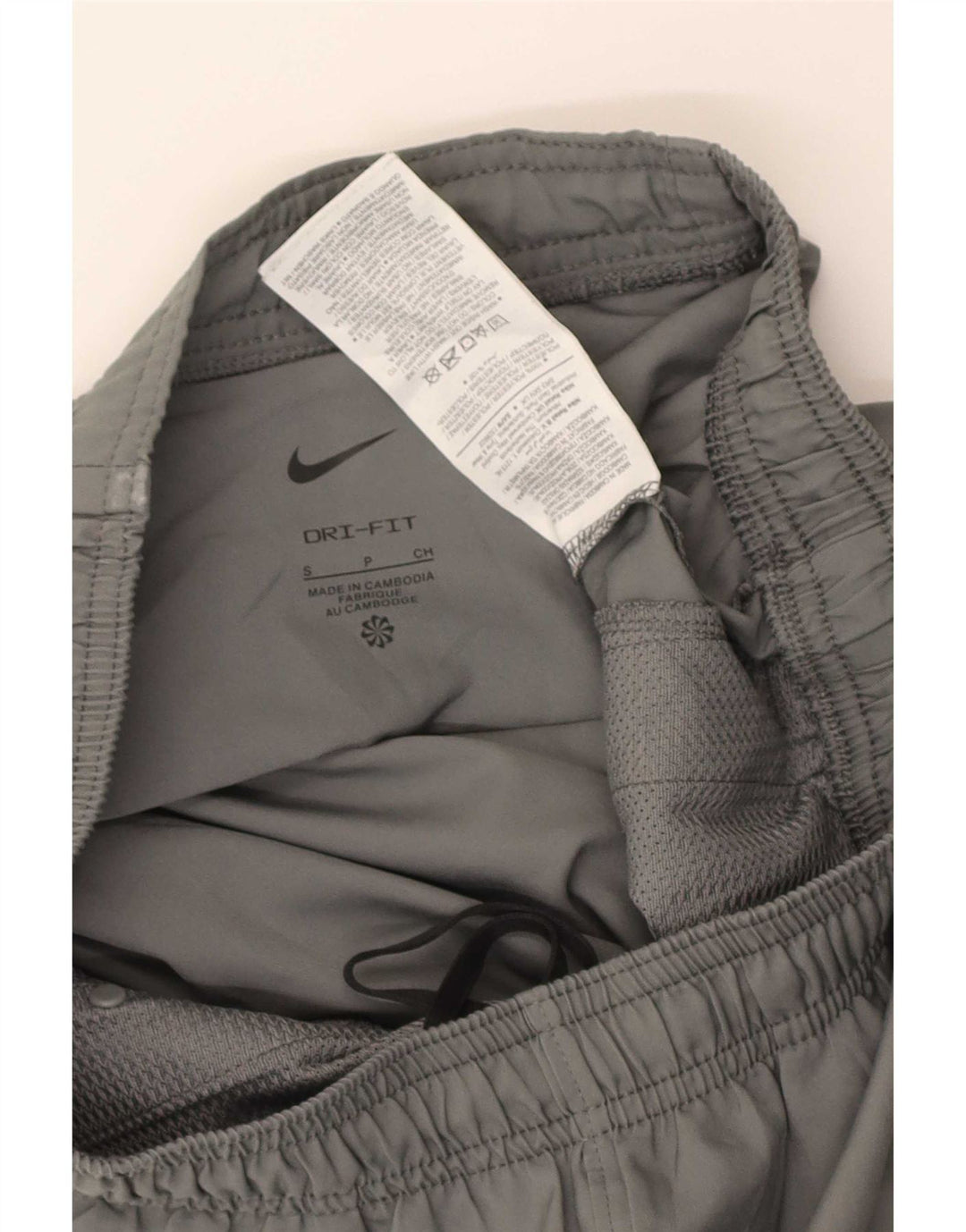 Nike Herre Dri Fit træningsdragt Bukser Joggers Små grå polyester