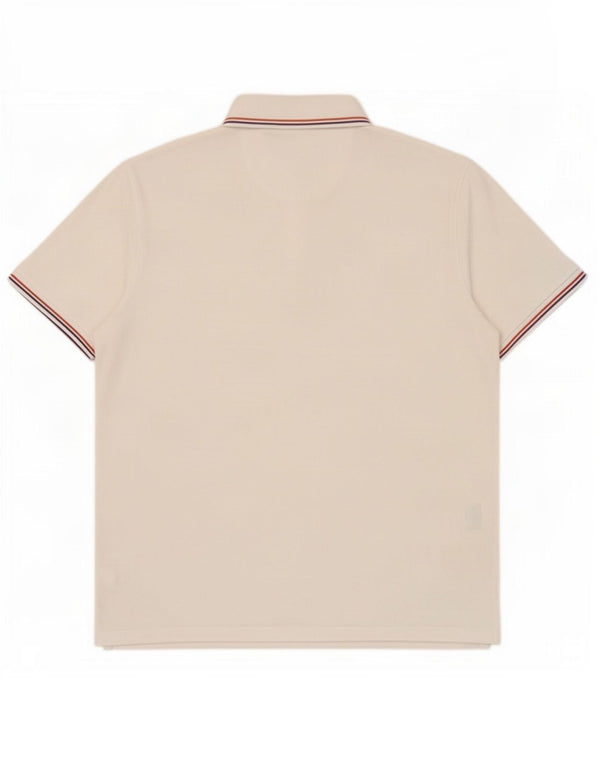Lee Herre Regular Fit Polo Shirt XL Hvid Bomuld