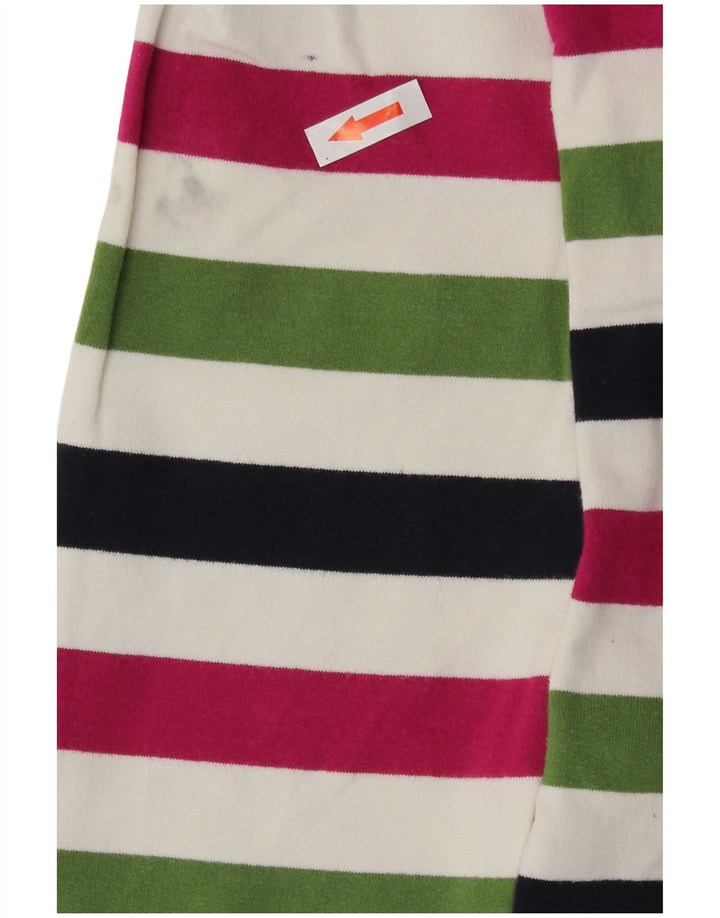 Joules Dame Sweatshirt Jumper UK 12 Medium Flerfarvet Stribet