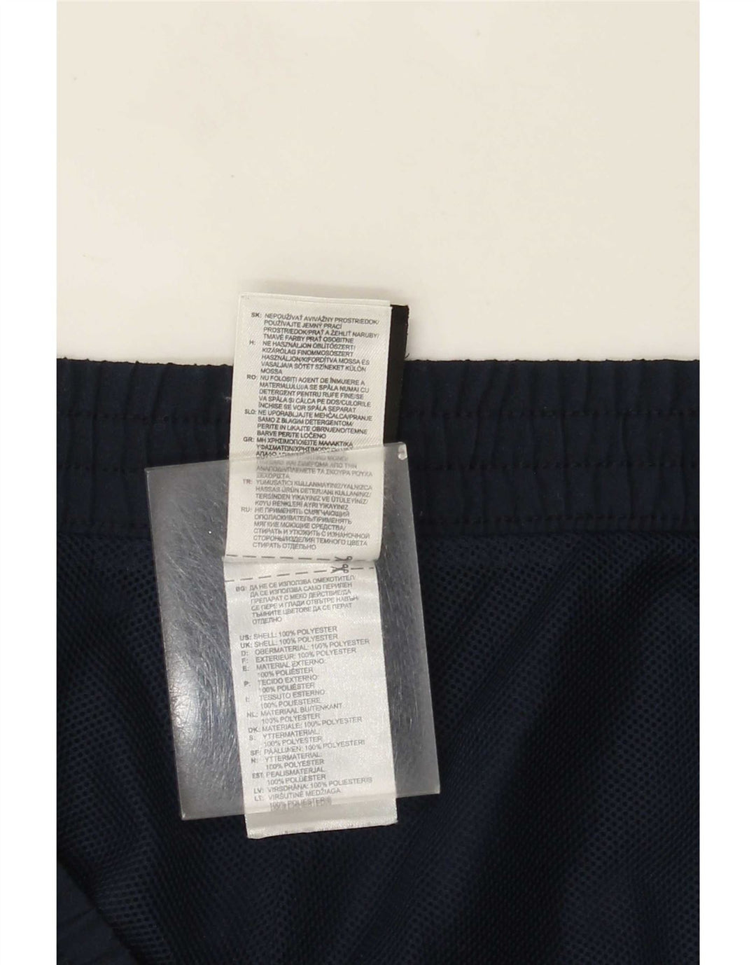 Adidas Herre Climalite Sportshorts 2XL Navy Blue Polyester