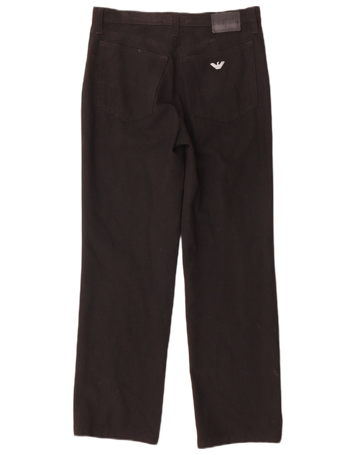 Armani Lige Casual Bukser til kvinder W27 L27 Sort