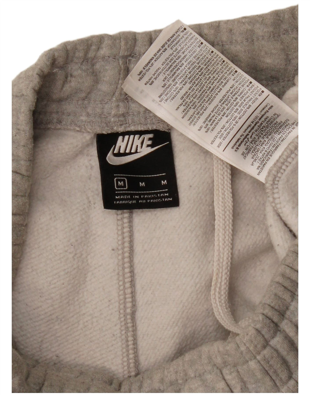 Nike Grafisk træningsdragt Bukser til kvinder, joggere UK 12 Medium Grey Bomuld