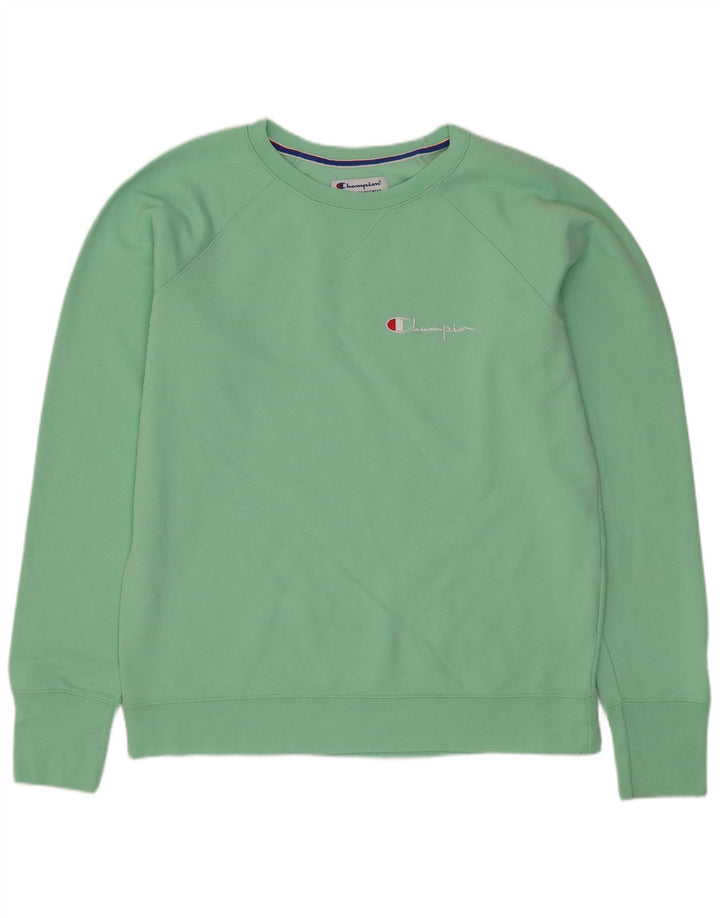 CHAMPION Herre Sweatshirt Jumper Stor Grøn Bomuld