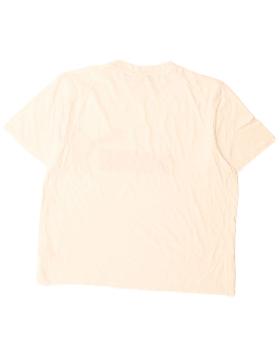 Puma Herre grafisk T-shirt Top Medium Hvid Bomuld
