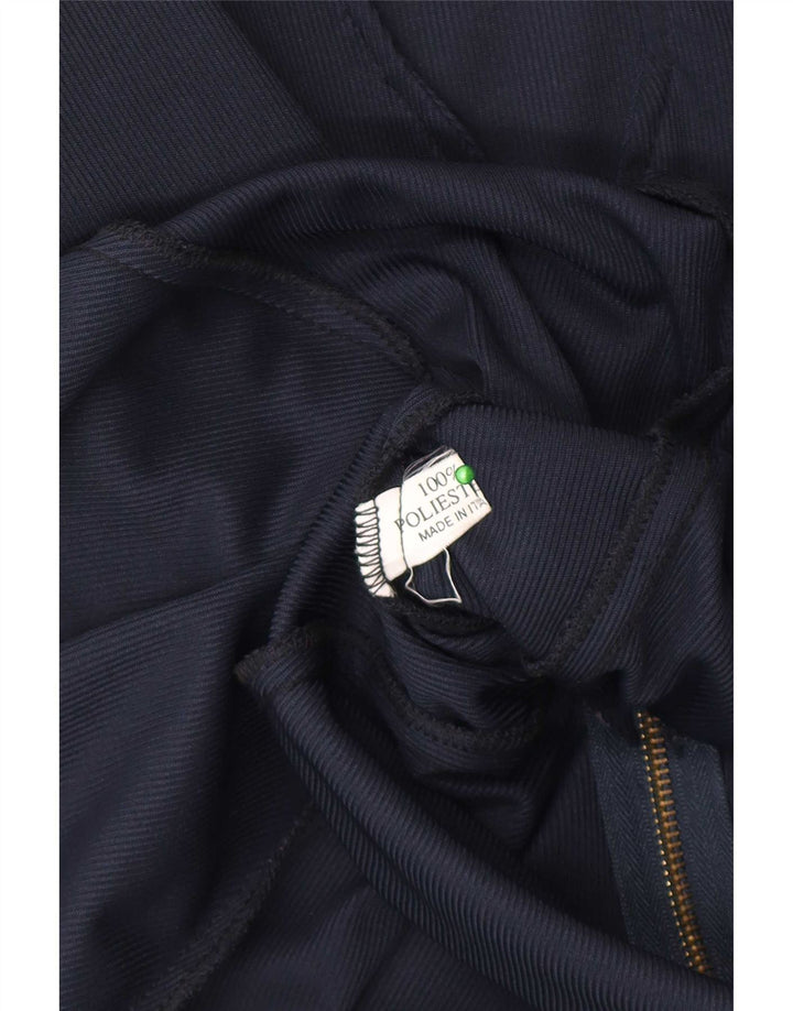 White Stuff Dame Langærmet A-Line Kjole UK 12 Medium Navy Blue