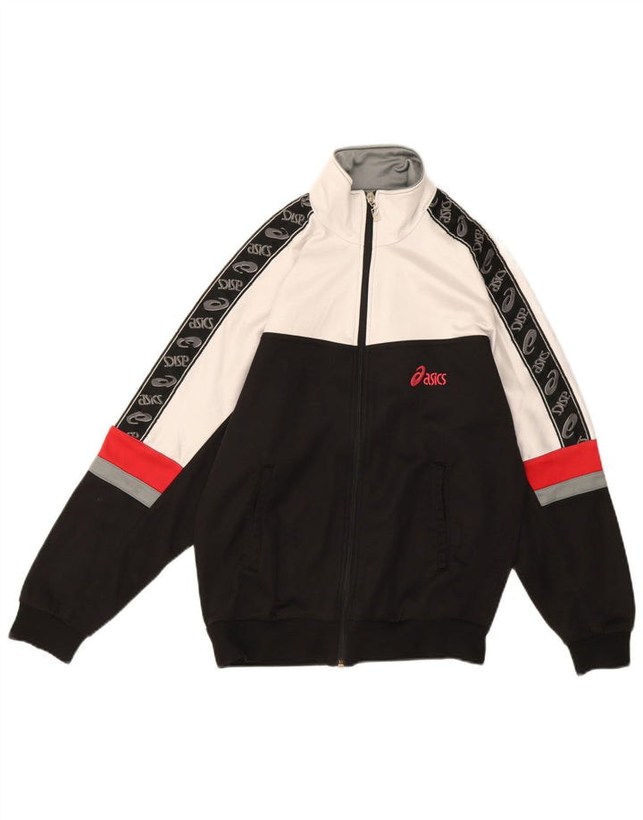 Asics Grafisk træningsdragt topjakke til kvinder IT 42 Medium Sort Colourblock
