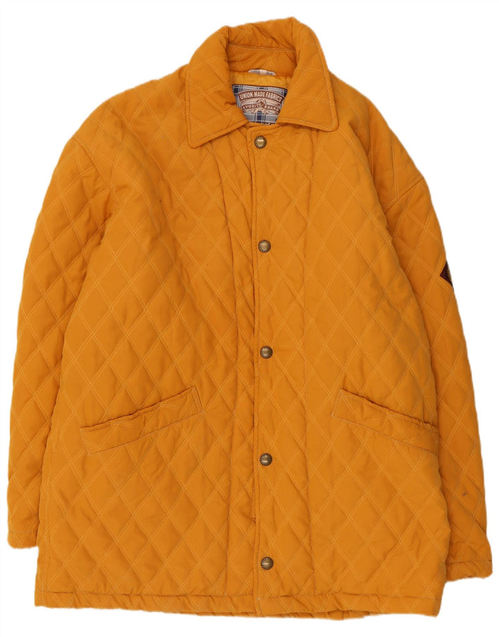 Raybest Herre quiltet jakke UK 40 Large Yellow