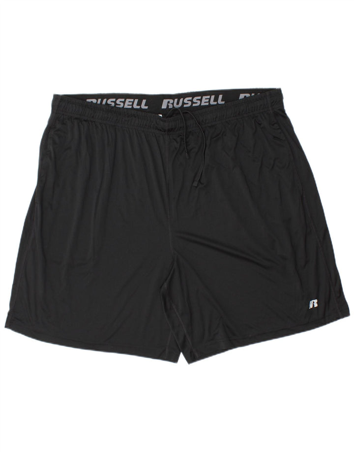 RUSSELL ATHLETIC Herre Dri-Power sportsshorts 2XL sort polyester