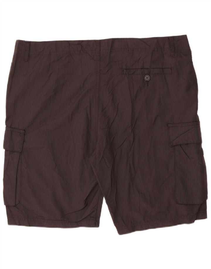French Connection Herre Cargo Shorts 2XL W42 Sort Polyamid