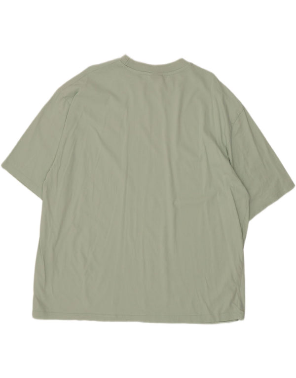 Umbro Herre T-Shirt Top 2XL Grøn Bomuld
