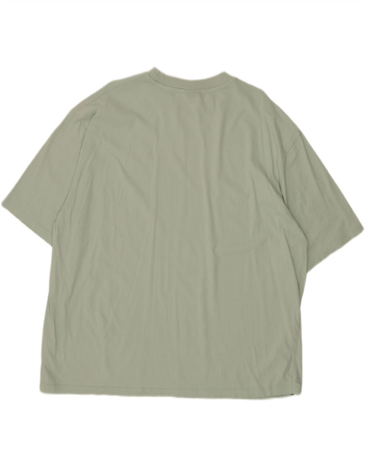 Umbro Herre T-Shirt Top 2XL Grøn Bomuld
