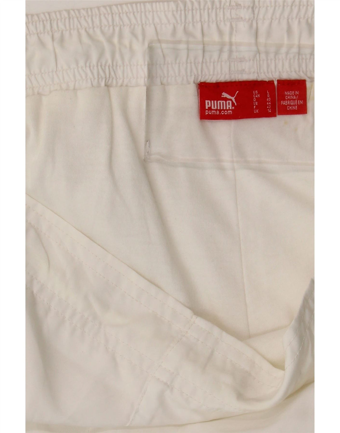 Puma træningsdragtsbukser til kvinder UK 14 Large White