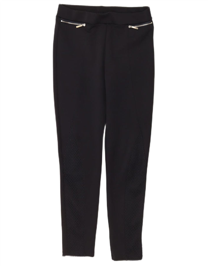 ZARA Womens Legging Trousers UK 12 Medium  Navy Blue