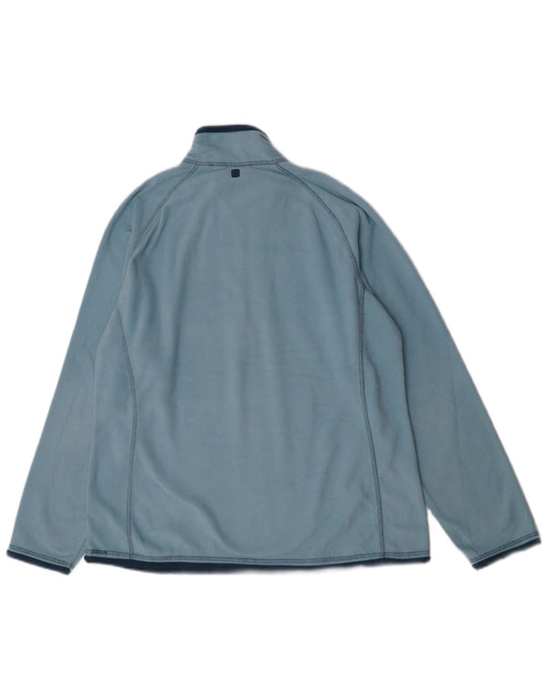 Mountain Warehouse Dame Fleece Jumper med lynlås DK 18 XL Blå Sports
