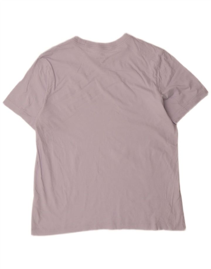 Nike T-shirt top til mænd, stor lilla bomuld
