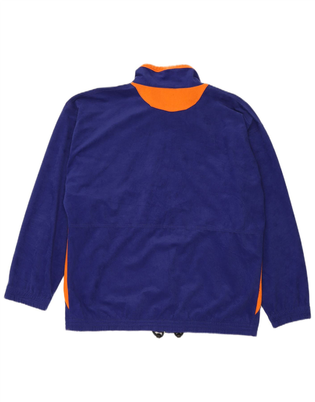 MC Kee's Fleecejakke til mænd UK 42 XL Marineblå Colourblock Polyester